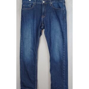 Bonobos The Blue Jean Slim Fit Men's 35x32 (fits 32x28) Stretch Denim Blue
